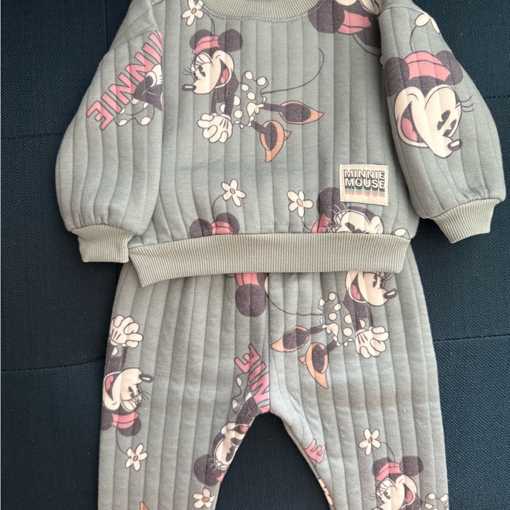 Minnie Mouse Baby Fleece Outfit